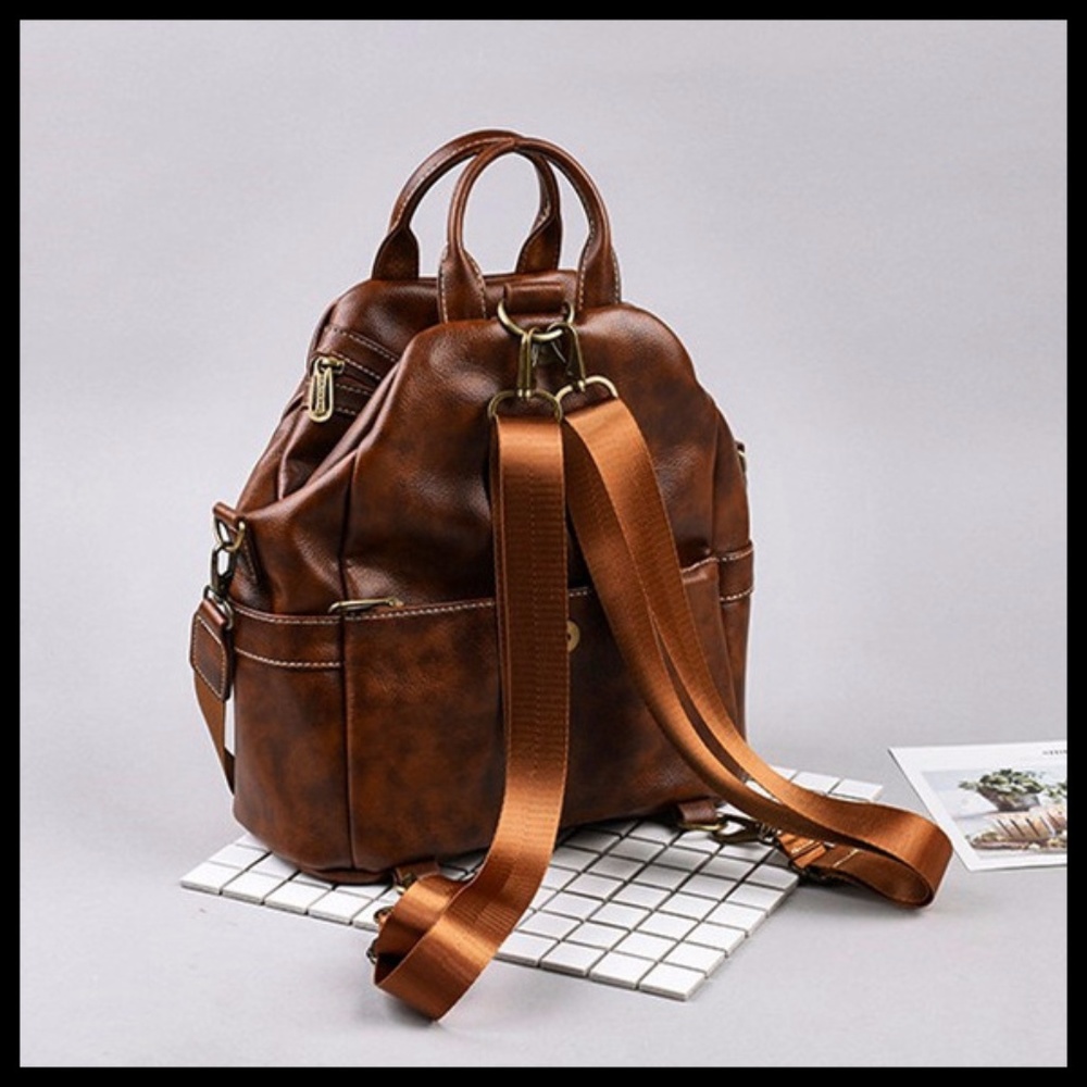 NEW EDISON Multi Function Backpack Shoulder Bag - Picture 7 of 8